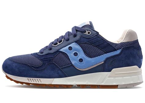 saucony navy blue gialle